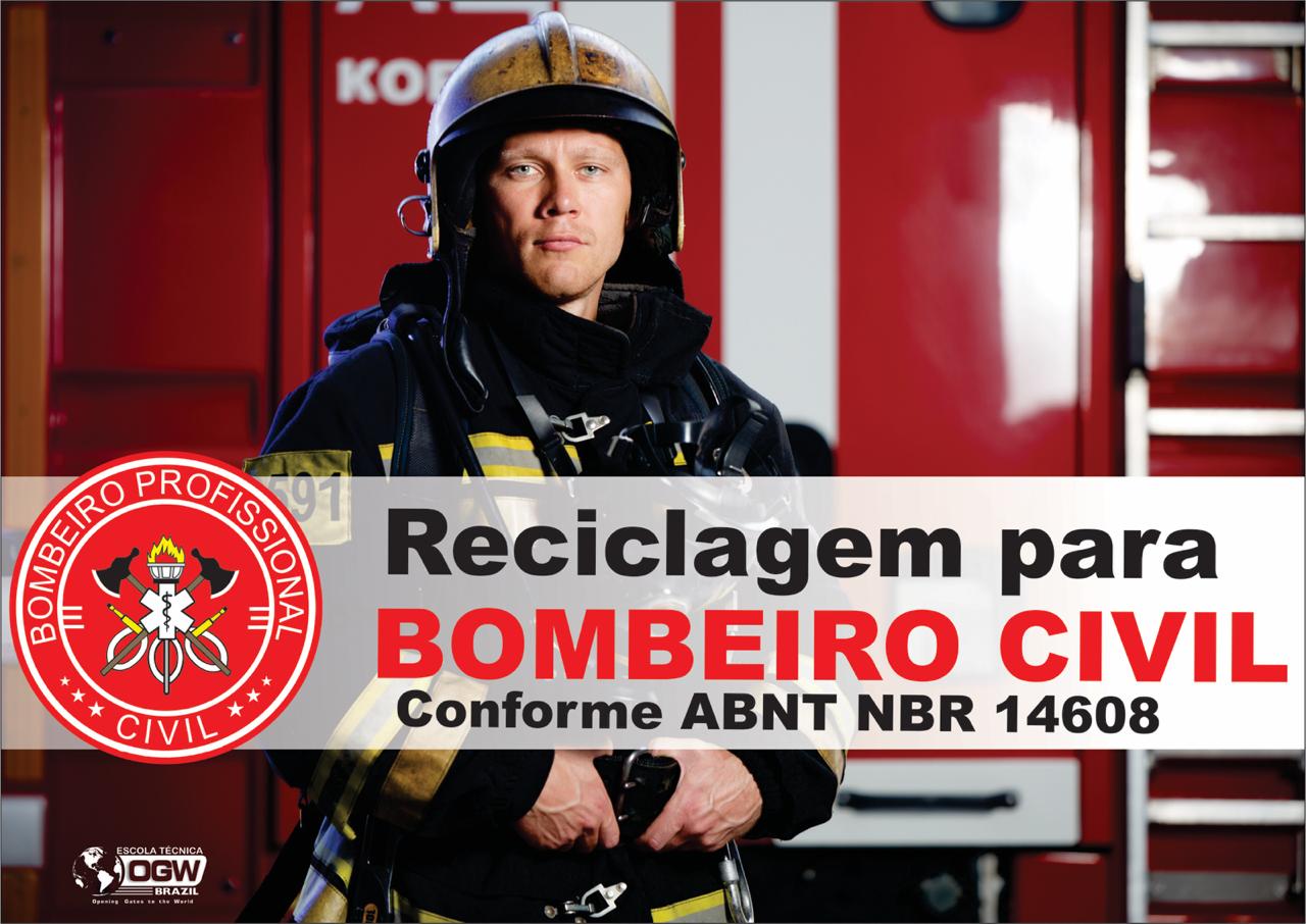 Curso de Reciclagem para Bombeiro Civil